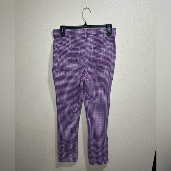 GUC Urban Outfitters size 8 plaid button front pants - Picture 2 of 6